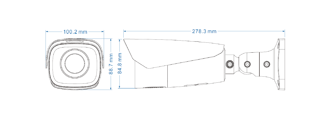 TD-5433E1-ST1 Thermal Network Bullet Camera - Image 2